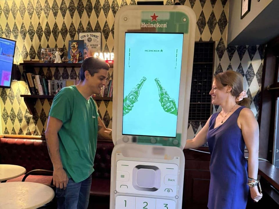 Heineken x Nokia Boring Phone activation