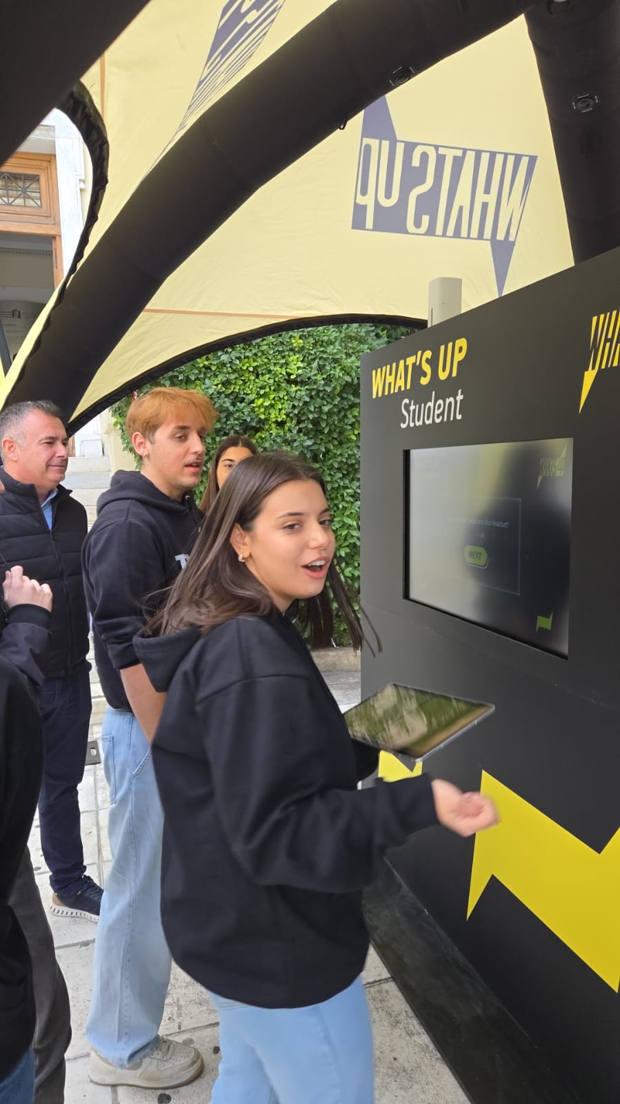 What's Up Interactive Wall